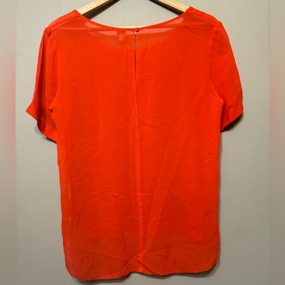 WILFRED 100% Silk Short Sleeve Top - Picture 5 of 6